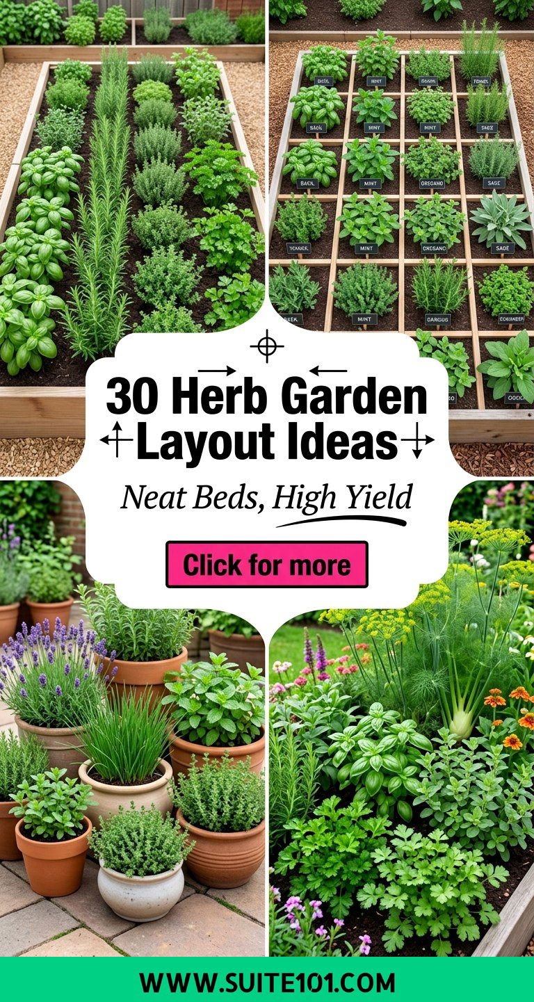 Herb Garden Layout Ideas: Design a Productive and Beautiful Garden