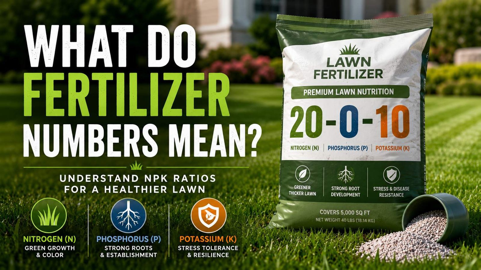 Lawn Fertilizer Numbers: Full Guide and Overview